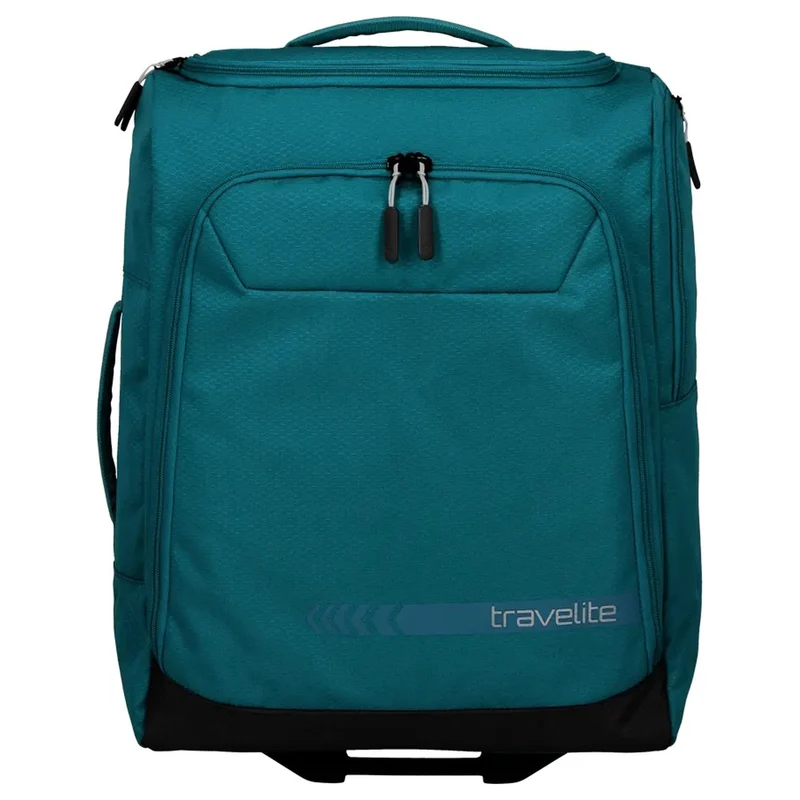 Travelite Kick Off - Bolsa de viaje con ruedas 55 cm (petrol)