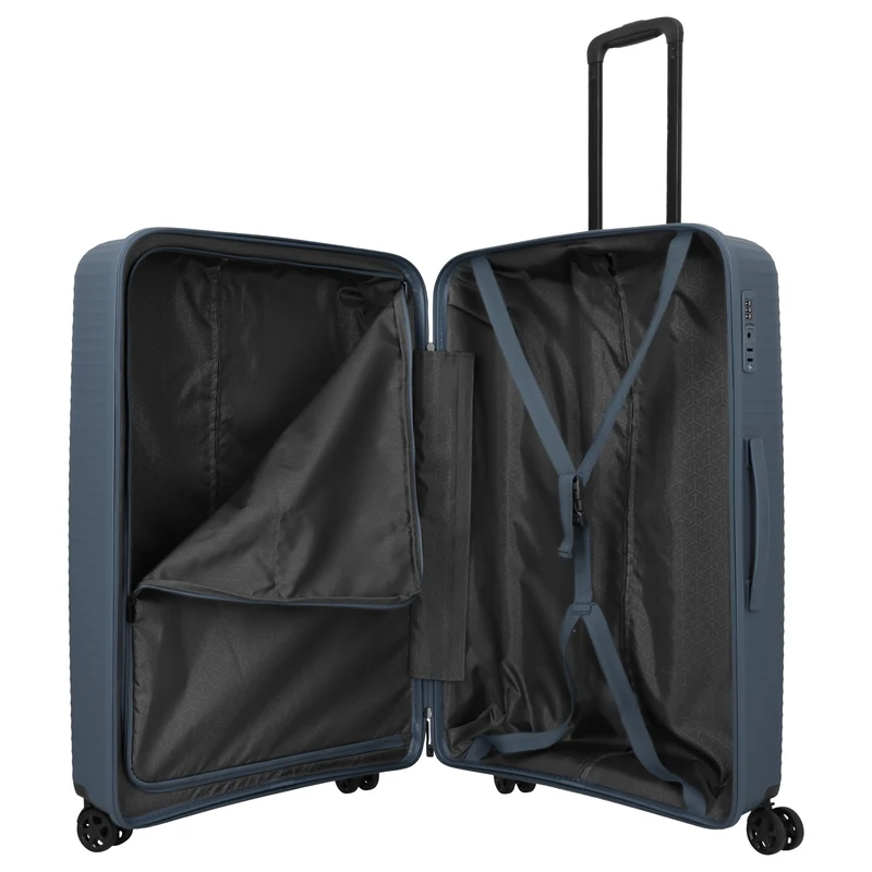 Travelite Air Stripe - Set de trolley con 4 ruedas 3 pzas. (navy)