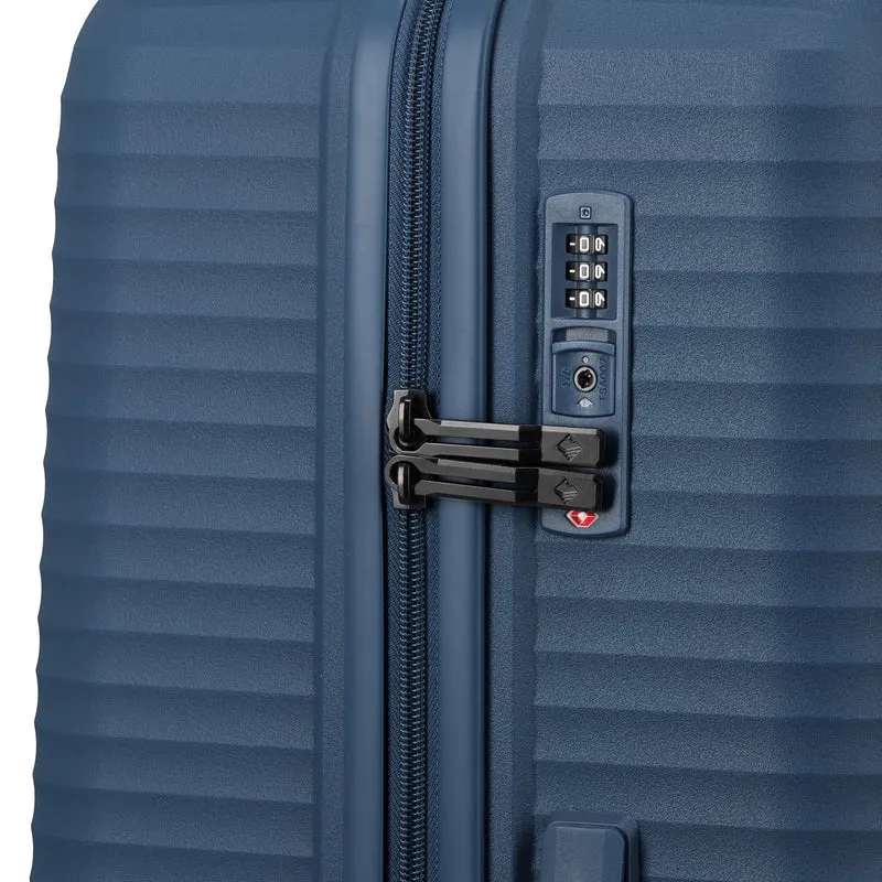 Travelite Air Stripe - Set de trolley con 4 ruedas 3 pzas. (navy)