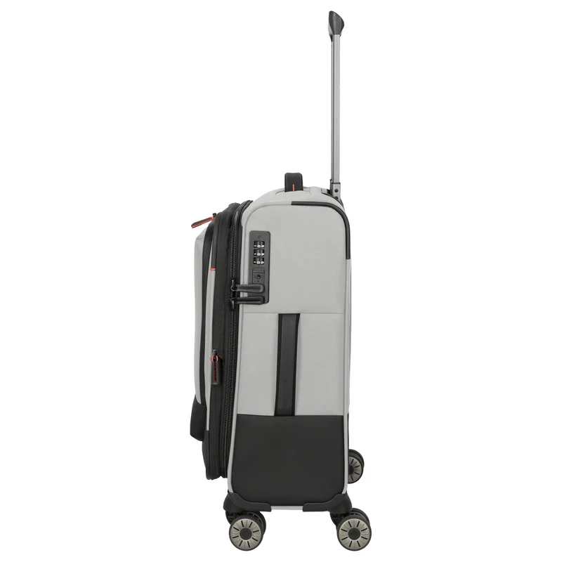 Travelite Crosslite - Trolley de cabina con 4 ruedas S 55 cm expandible (natur)