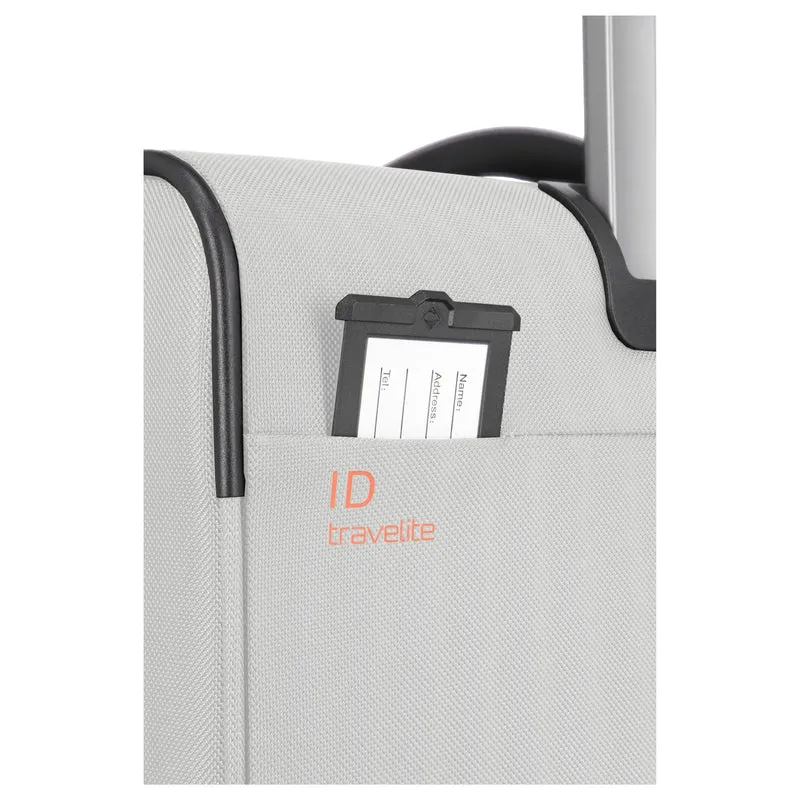 Travelite Crosslite - Trolley de cabina con 4 ruedas S 55 cm expandible (natur)