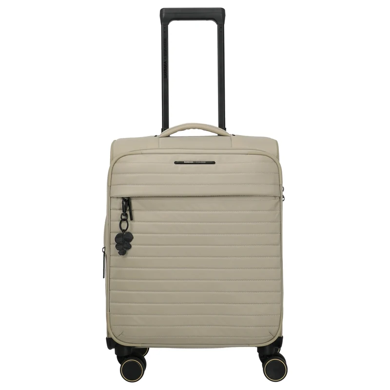 Travelite BARBARA Stepp - Trolley de 4 ruedas S 55 cm expandible (satin nude)