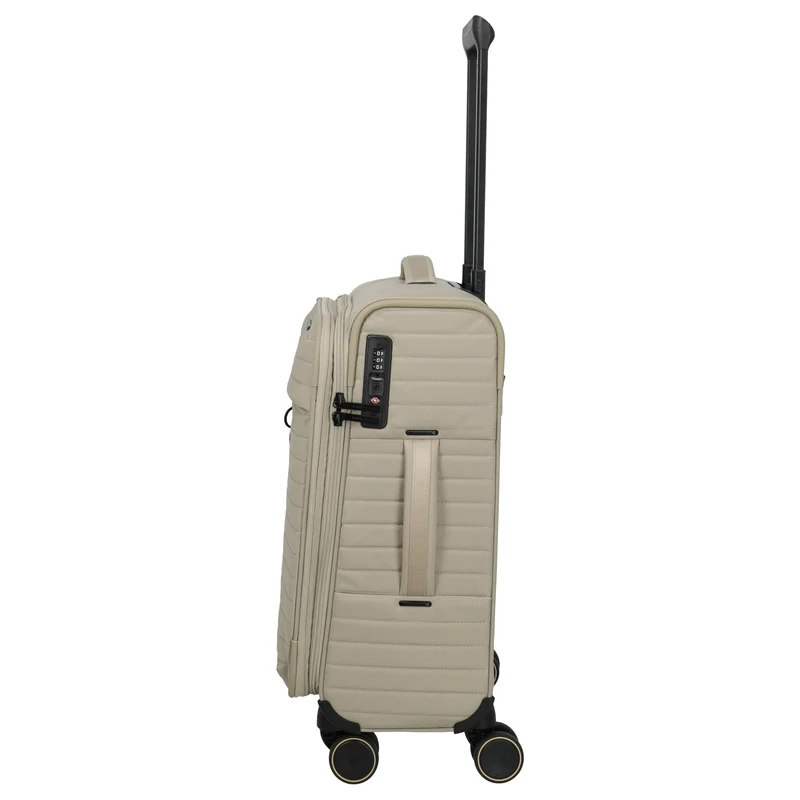 Travelite BARBARA Stepp - Trolley de 4 ruedas S 55 cm expandible (satin nude)