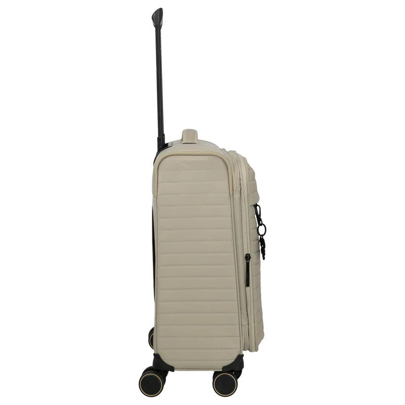 Travelite BARBARA Stepp - Trolley de 4 ruedas S 55 cm expandible (satin nude)