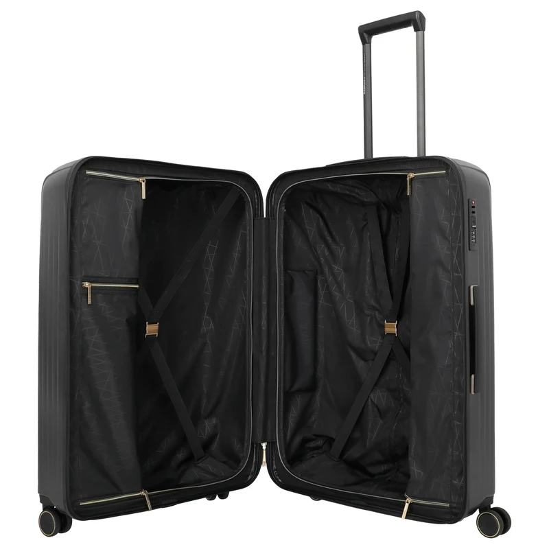 Travelite BARBARA Novelty - Set de maletas de 4 ruedas 3 piezas (negro)