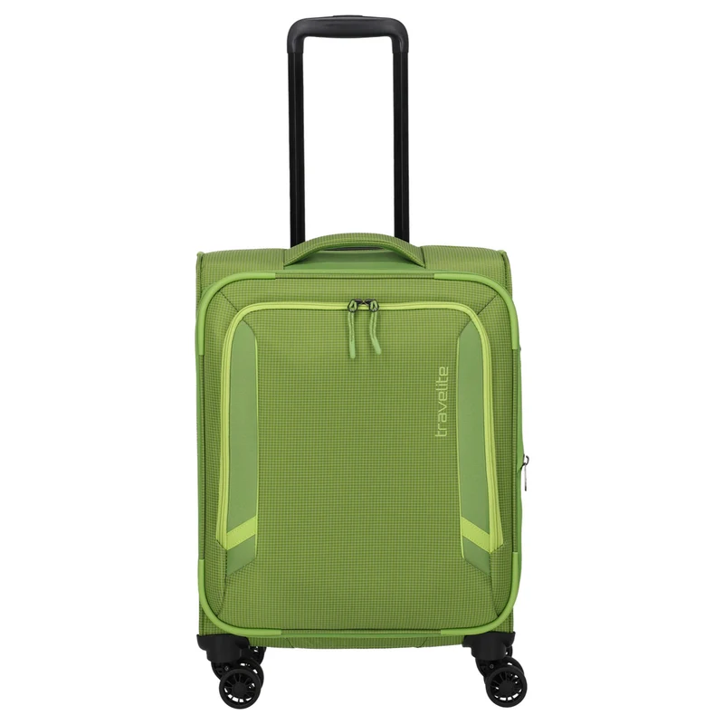 Travelite Corsiica - Trolley de cabina con 4 ruedas S 55 cm expandible (fresh green)