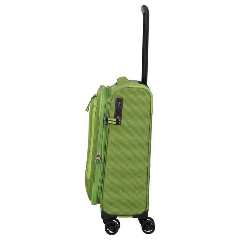 Travelite Corsiica - Trolley de cabina con 4 ruedas S 55 cm expandible (fresh green)