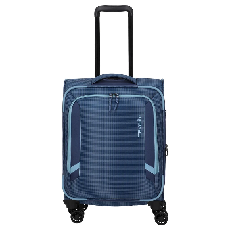 Travelite Corsiica - Trolley de cabina con 4 ruedas S 55 cm expandible (blue)