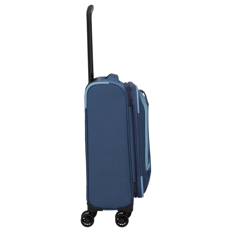 Travelite Corsiica - Trolley de cabina con 4 ruedas S 55 cm expandible (blue)