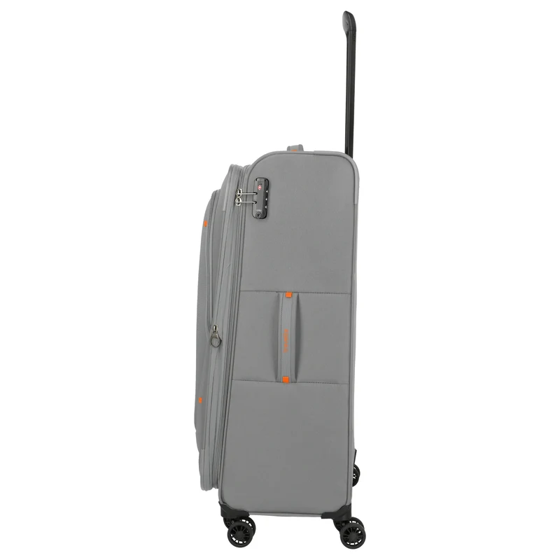 Travelite Umbria - Set de trolley de 4 ruedas 3 piezas expandible (smoky grey)