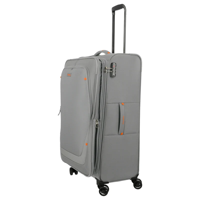 Travelite Umbria - Set de trolley de 4 ruedas 3 piezas expandible (smoky grey)