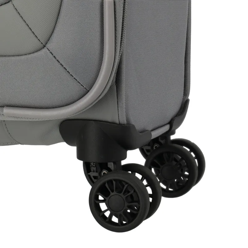 Travelite Umbria - Set de trolley de 4 ruedas 3 piezas expandible (smoky grey)