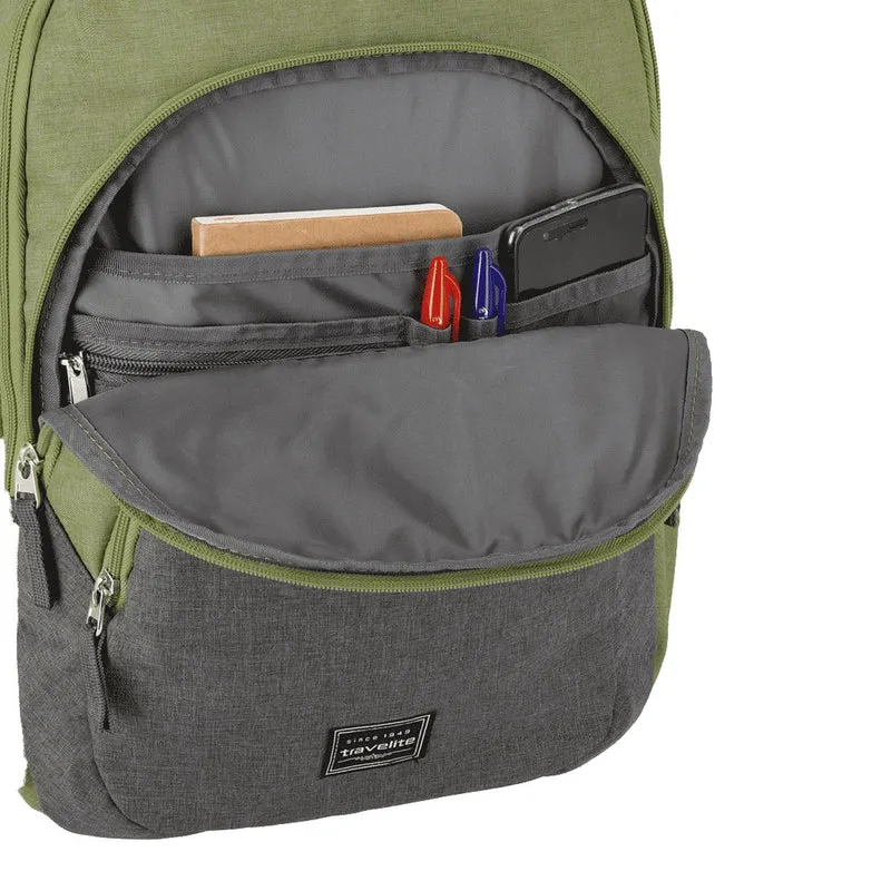 Travelite Basics - Mochila 45 cm (grün/grau)