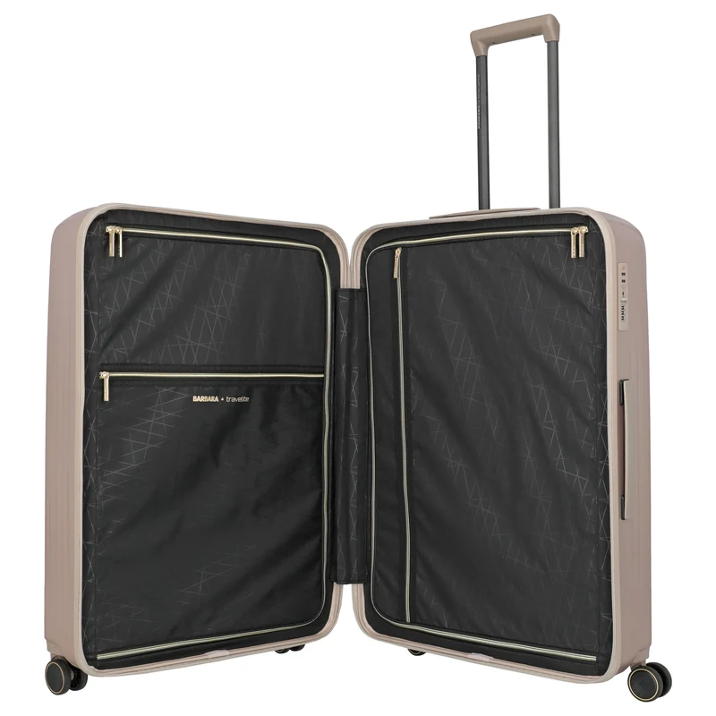 Travelite BARBARA Novelty - Set de maletas con 4 ruedas 3 piezas (satinado nude)
