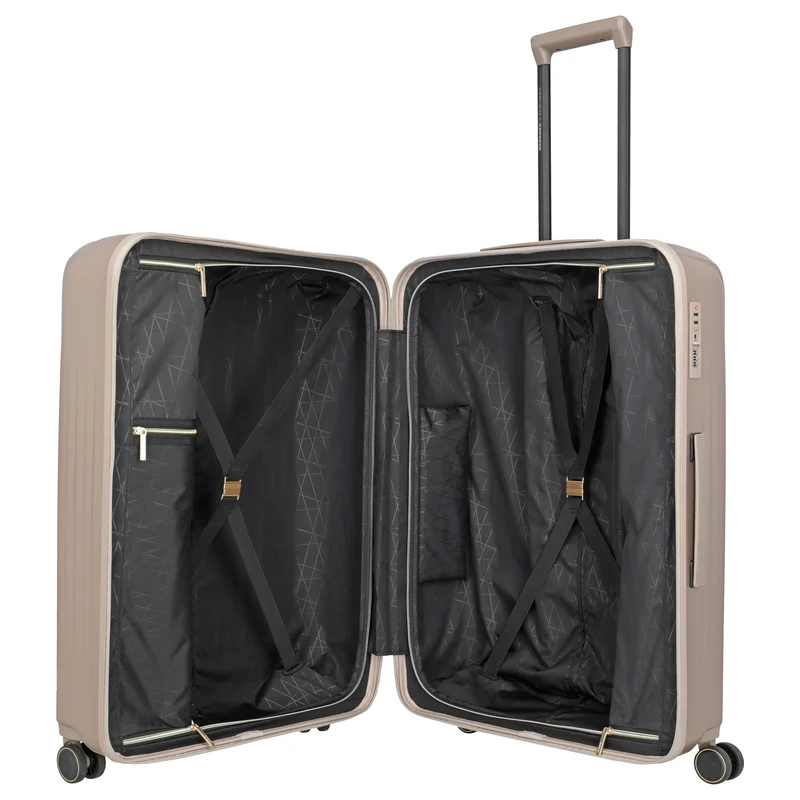 Travelite BARBARA Novelty - Set de maletas con 4 ruedas 3 piezas (satinado nude)