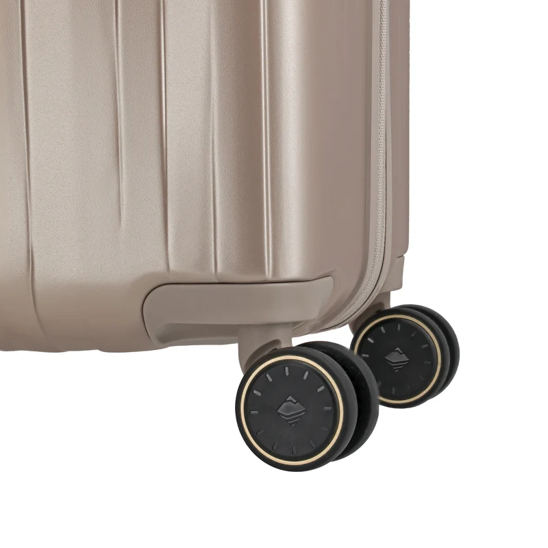 Travelite BARBARA Novelty - Set de maletas con 4 ruedas 3 piezas (satinado nude)