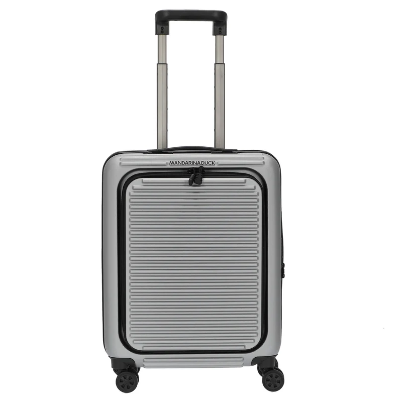 Mandarina Duck Tank Case - Trolley de 4 ruedas con bolsillo frontal 55 cm (grigio)
