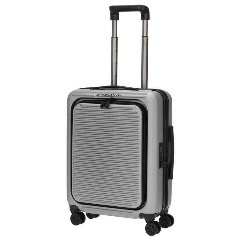Mandarina Duck Tank Case - Trolley de 4 ruedas con bolsillo frontal 55 cm (grigio)