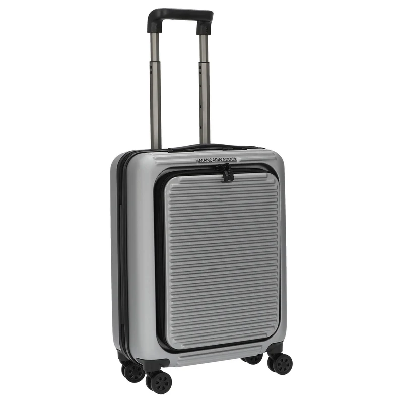 Mandarina Duck Tank Case - Trolley de 4 ruedas con bolsillo frontal 55 cm (grigio)
