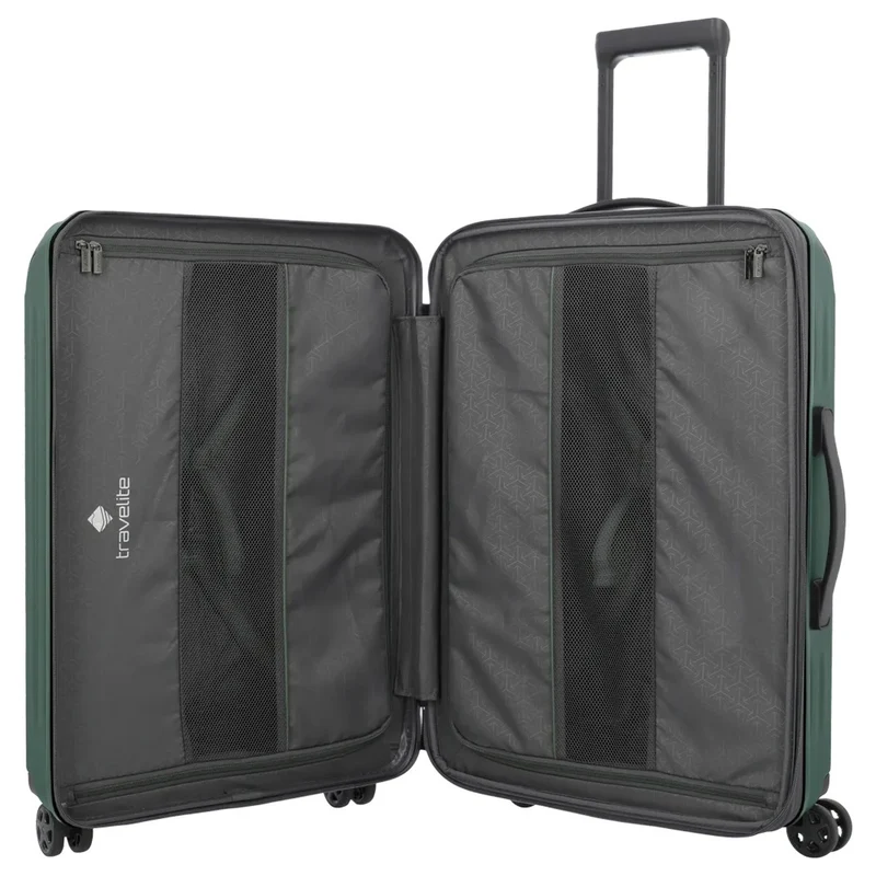 Travelite Dynamiic - Trolley con 4 ruedas Set 3 piezas (grün)