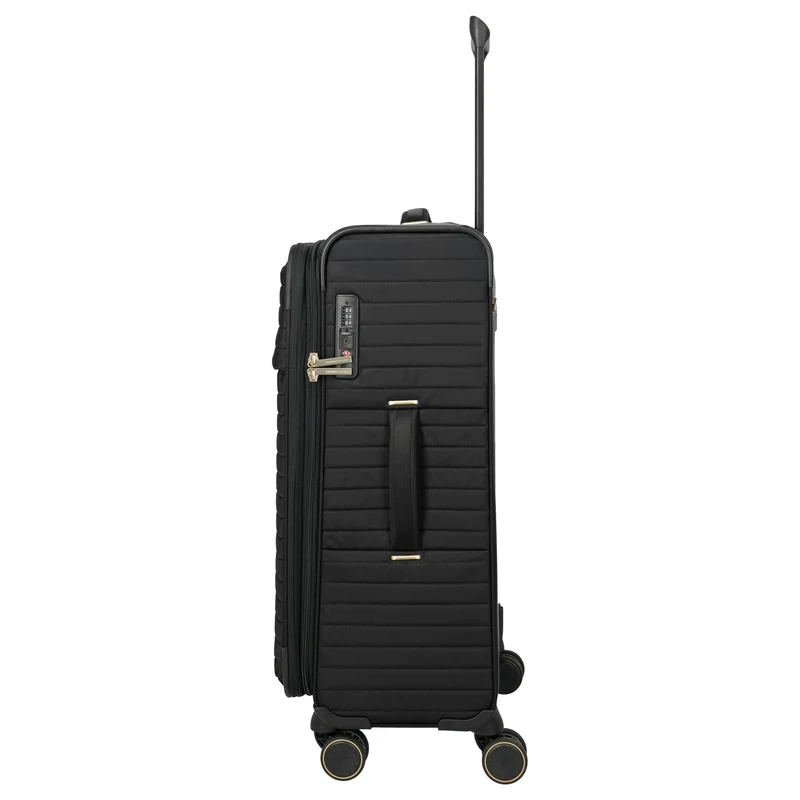 Travelite BARBARA Stepp - Trolley de 4 ruedas M 68 cm expandible (schwarz)