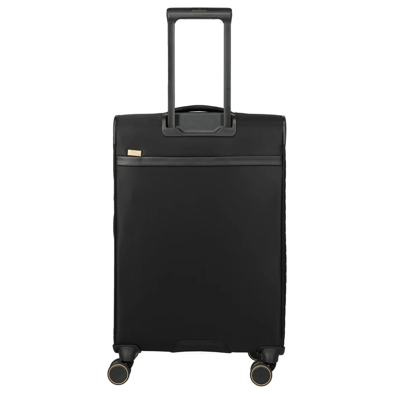 Travelite BARBARA Stepp - Trolley de 4 ruedas M 68 cm expandible (schwarz)