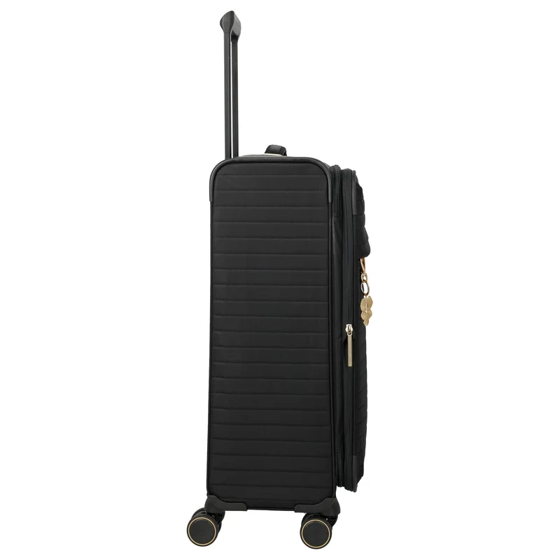 Travelite BARBARA Stepp - Trolley de 4 ruedas M 68 cm expandible (schwarz)