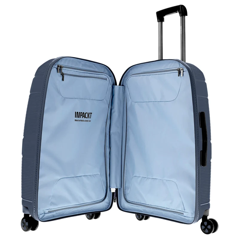 Impackt IP1 - Maleta de 4 ruedas 67 cm M (Azul glaciar)