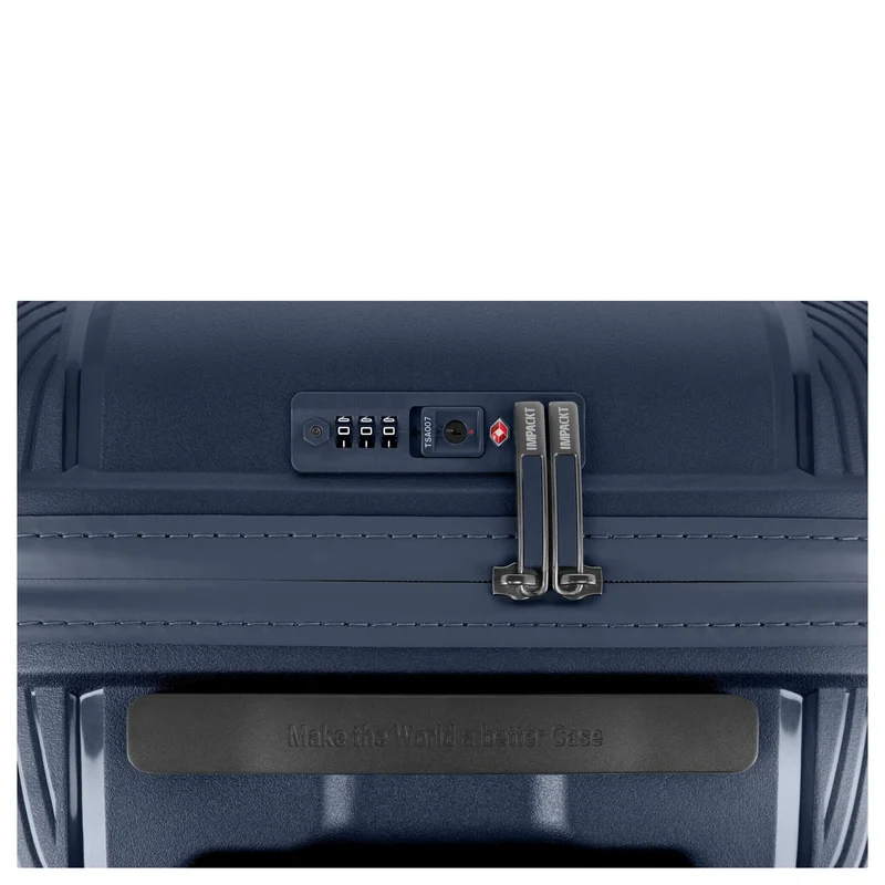 Impackt IP1 - Maleta de 4 ruedas 67 cm M (Azul glaciar)