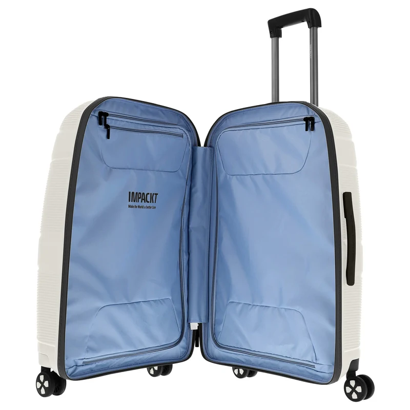 Impackt IP1 - Maleta de 4 ruedas 67 cm M (Blanco polar)