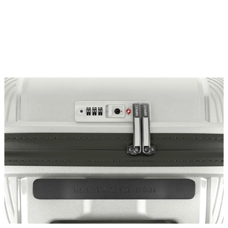 Impackt IP1 - Maleta de 4 ruedas 67 cm M (Blanco polar)