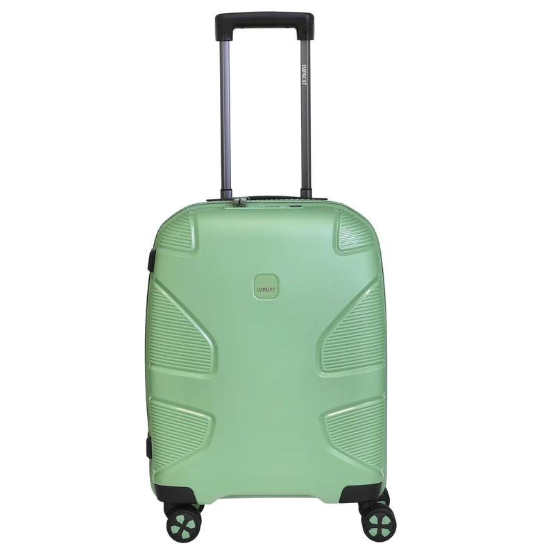 Impackt IP1 - Maleta de cabina 4 ruedas 55 cm S con puerto USB (Verde primavera)