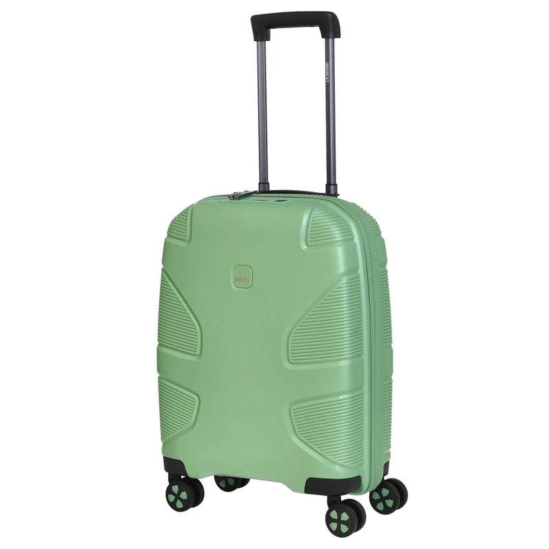 Impackt IP1 - Maleta de cabina 4 ruedas 55 cm S con puerto USB (Verde primavera)