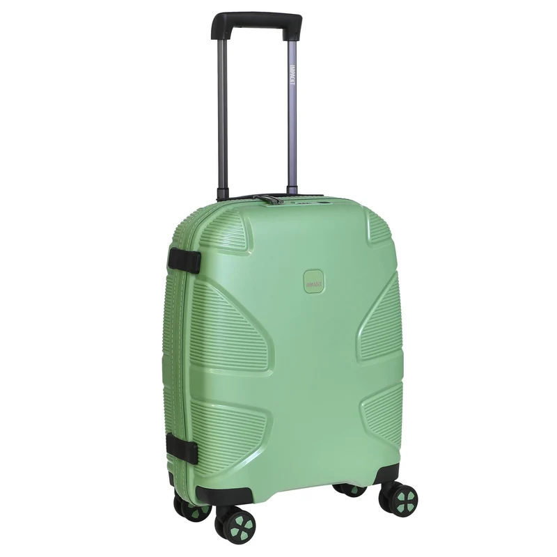 Impackt IP1 - Maleta de cabina 4 ruedas 55 cm S con puerto USB (Verde primavera)
