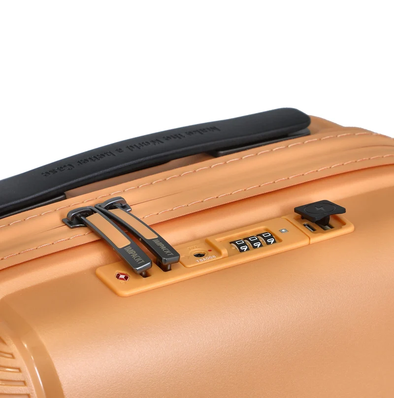 Impackt IP1 - Trolley de cabina 4 ruedas 55 cm S con puerto USB (Color: garden apricot)