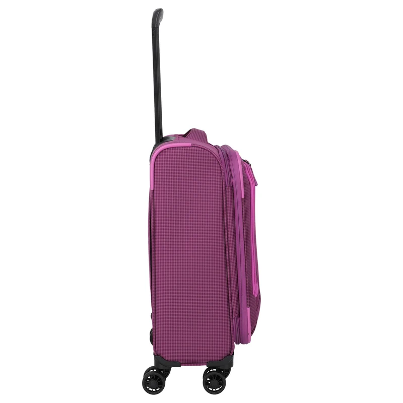 Travelite Corsiica - Trolley de cabina con 4 ruedas S 55 cm expandible (pink)