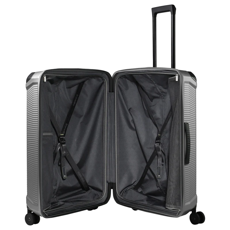 Travelite Millennium - Set de trolley de 4 ruedas 3 piezas expandible (silver)