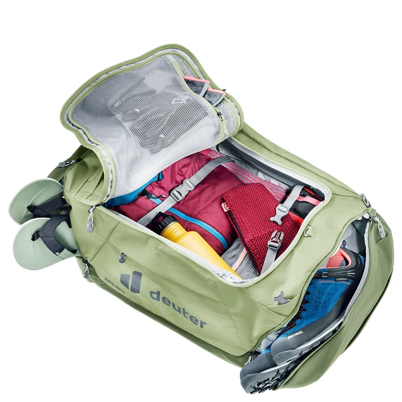 Deuter Pro 60 - Bolsa de viaje/Mochila de viaje 66 cm (mineral-grove)
