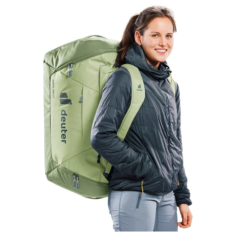 Deuter Pro 60 - Bolsa de viaje/Mochila de viaje 66 cm (mineral-grove)