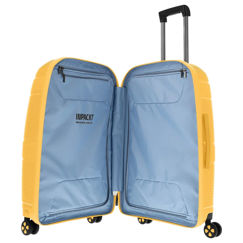 Impackt IP1 - Maleta de 4 ruedas 67 cm M (Amarillo atardecer)