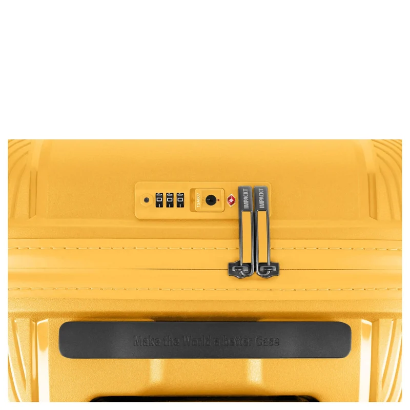 Impackt IP1 - Maleta de 4 ruedas 67 cm M (Amarillo atardecer)