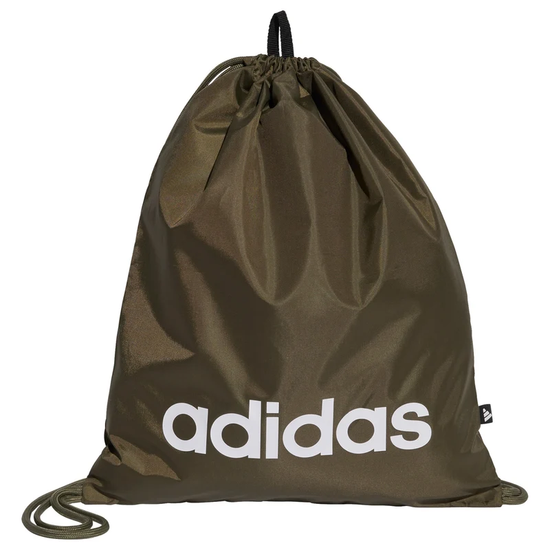 adidas Linear - Bolsa deportiva 43 cm (olive strata/white)