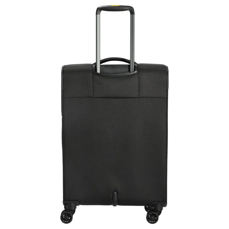 Mandarina Duck Zephyr - Trolley de 4 ruedas 67 cm expandible (black)