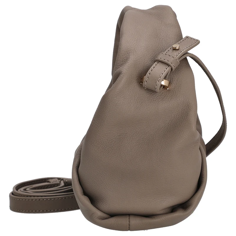 Les Visionnaires Greta Mini Essential Soft Grainy - Bolso bandolera 23 cm (cappuccino beige)