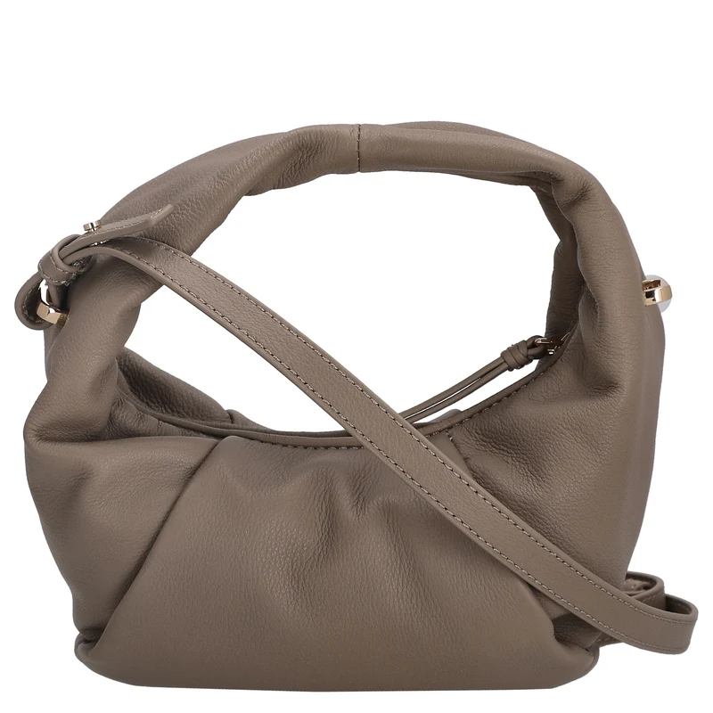 Les Visionnaires Greta Mini Essential Soft Grainy - Bolso bandolera 23 cm (cappuccino beige)