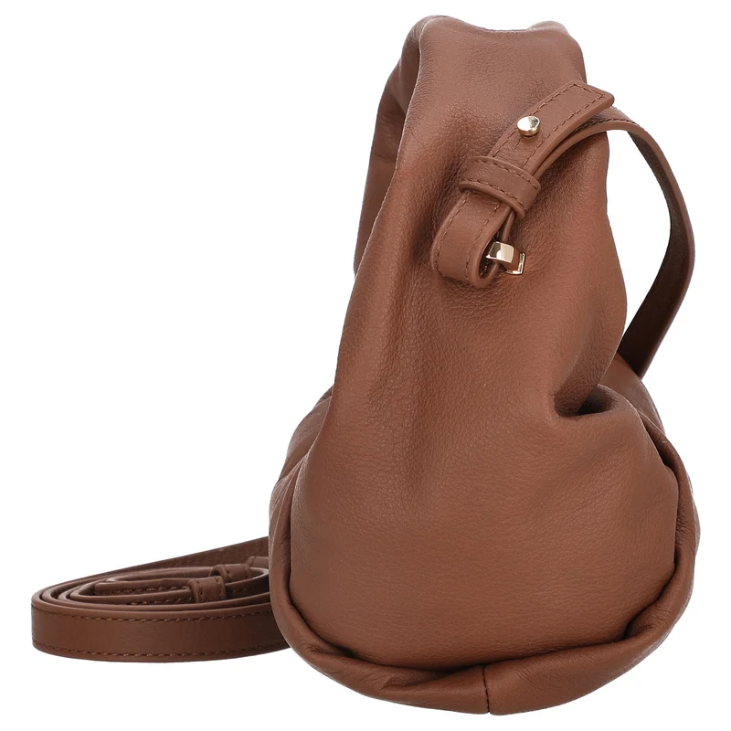 Les Visionnaires Greta Mini Essential Soft Grainy - Bolso bandolera 23 cm (chestnut)