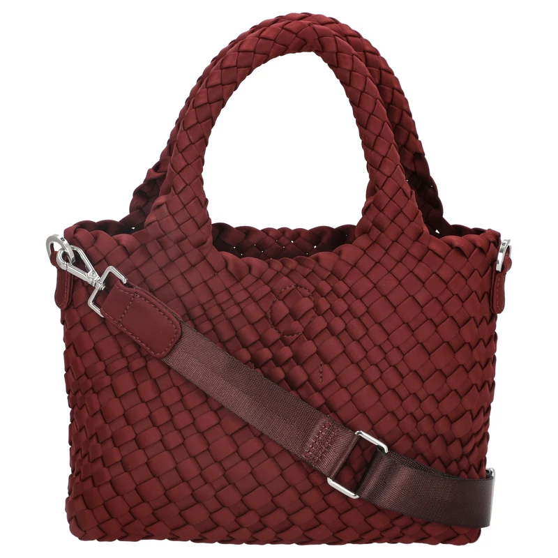 Les Visionnaires Elia Petite Neoweave - Bolso de mano 30 cm (bordeaux)