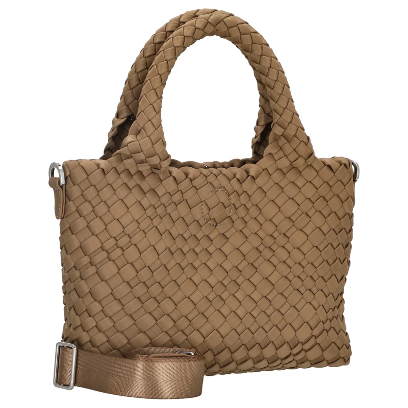 Les Visionnaires Elia Petite Neoweave - Bolso de mano 30 cm (sand)