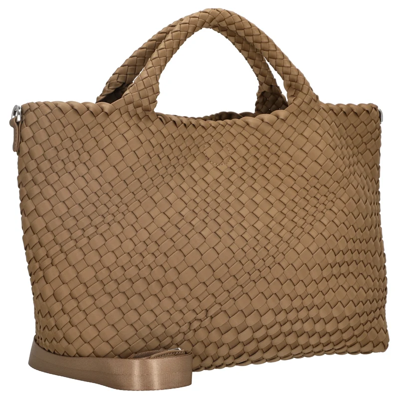 Les Visionnaires Elia Midi Neoweave - Bolso de mano 46 cm (sand)