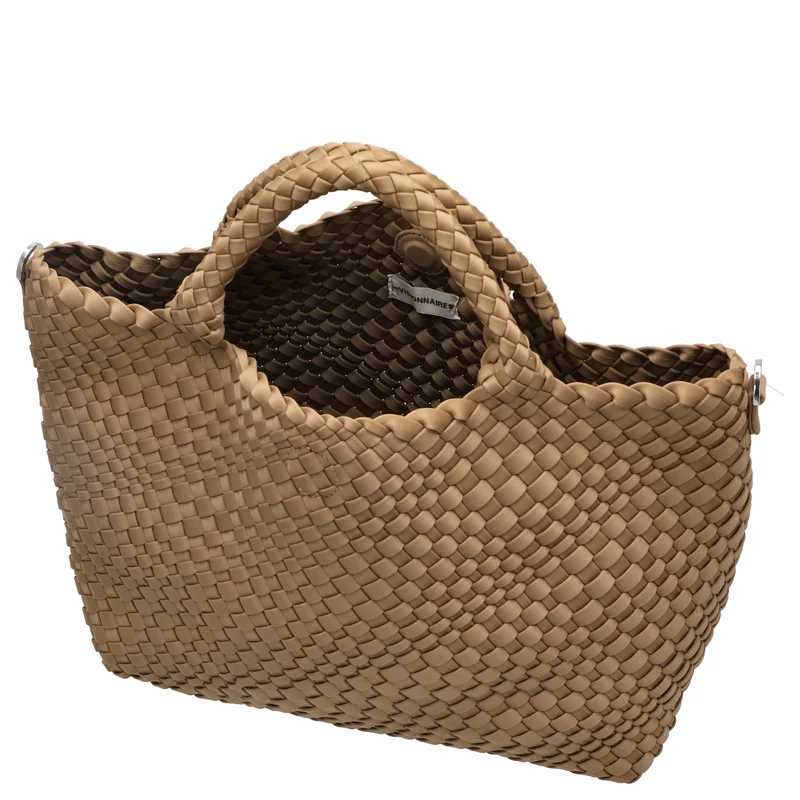 Les Visionnaires Elia Midi Neoweave - Bolso de mano 46 cm (sand)